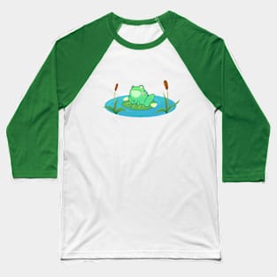 Grumpy Frog Baseball T-Shirt